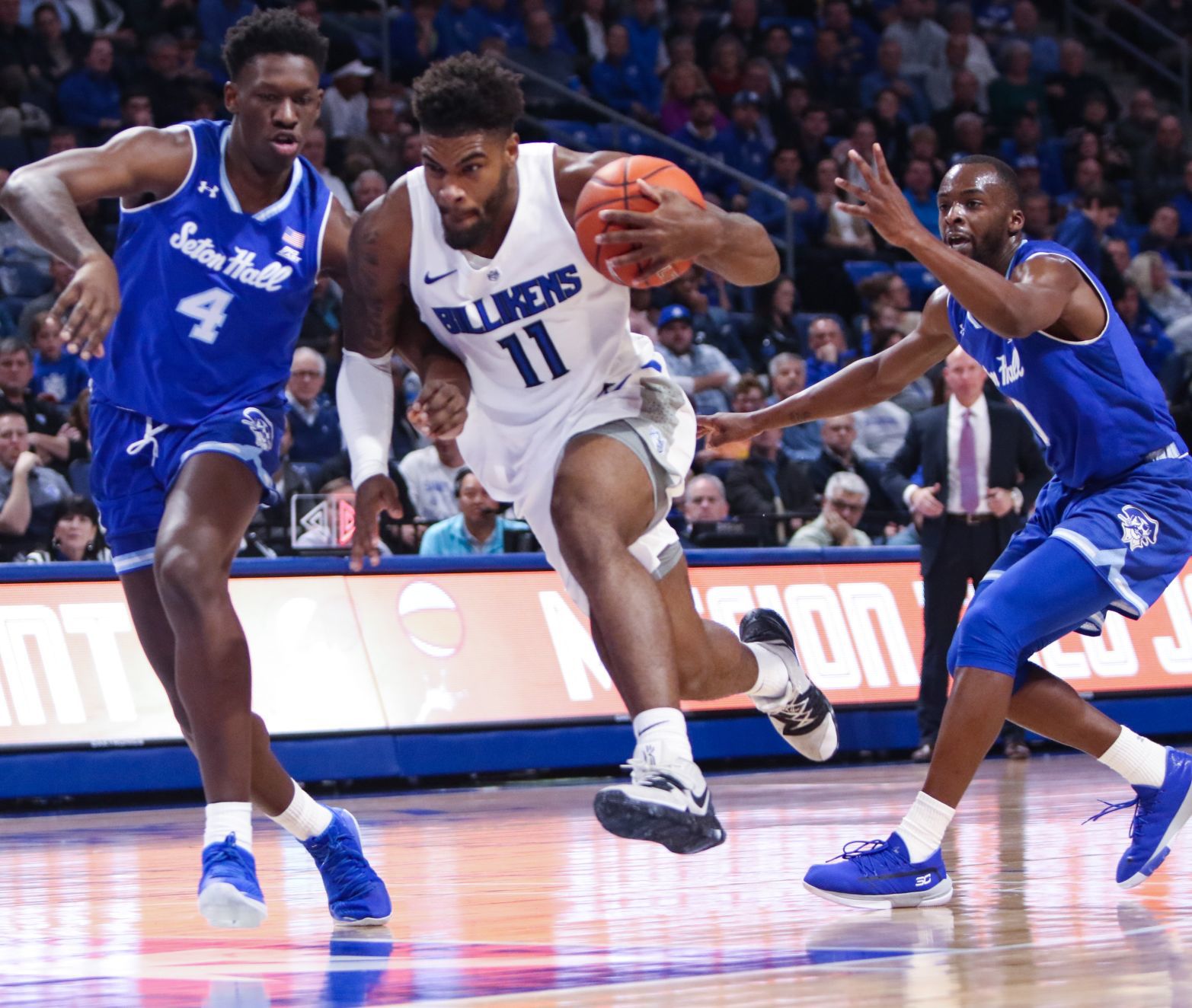 Billikens take on Seton Hall